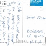 PC#108 BACK_GLASGOW - Mailed xx/xx/xxxx - Hi Deb, Here is just one of the surprising amount of Art Nouveau buildings in Glasgow. your cultural Ambassador. Lem XXX PC#108 BACK_GLASGOW - Mailed xx/xx/xxxx - Hi Deb, Here is just one of the surprising amount of Art Nouveau buildings in Glasgow. your cultural Ambassador. Lem XXX