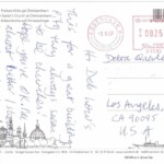 PC#113 BACK_KOBENHAVEN - Mailed xx/xx/xxxx - Hi Deb how's this for a great building pity they always seem to be churches! Hope you're ok. I'm almost better I should be - gig in 2 days! Love and cucumbers Lemmy XXX PC#113 BACK_KOBENHAVEN - Mailed xx/xx/xxxx - Hi Deb how's this for a great building pity they always seem to be churches! Hope you're ok. I'm almost better I should be - gig in 2 days! Love and cucumbers Lemmy XXX