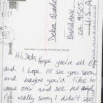 PC#90 BACK LONDON - Mailed xx/xx/xxxx - Hi, Deb, Hope you're all OK and I hope I'll see you soon, And maybe you'd like to come over and see me and I'm really sorry I didn't see you and do you forgive me and I'll call you later? Love Lemmy xxxx PC#90 BACK LONDON - Mailed xx/xx/xxxx - Hi, Deb, Hope you're all OK and I hope I'll see you soon, And maybe you'd like to come over and see me and I'm really sorry I didn't see you and do you forgive me and I'll call you later? Love Lemmy xxxx