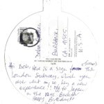 PC#94 BACK LONDON - Mailed xx/xx/xxxx - Hi Deb, Here is a sign from (wow) the London Subway, which you never went on, so hey a new experience!! Off to Japan on the 12th. Back for Happy Birthday!! Love Lemmy xxxx PC#94 BACK LONDON - Mailed xx/xx/xxxx - Hi Deb, Here is a sign from (wow) the London Subway, which you never went on, so hey a new experience!! Off to Japan on the 12th. Back for Happy Birthday!! Love Lemmy xxxx