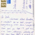 PC#95 BACK LONDON - Mailed xx/xx/xxxx - Hi Deb, Christmas alone BooHoo! it wouldn't be so bad, except everything closes down! Everything! There you go, hope I'll get the VISA soon, although probably not 'till New Year. Here's a picture of the usual scene but w/snow! Seasonal! Love Lemmy xxxxx PC#95 BACK LONDON - Mailed xx/xx/xxxx - Hi Deb, Christmas alone BooHoo! it wouldn't be so bad, except everything closes down! Everything! There you go, hope I'll get the VISA soon, although probably not 'till New Year. Here's a picture of the usual scene but w/snow! Seasonal! Love Lemmy xxxxx