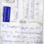 PC#97 BACK GOTEBORG - Mailed xx/xx/xxxx - Hi, beautiful, Hope you still dodging the earthquakes! I'll be back soon, only the Agency screwed up the tickets, so it's either Monday or Tuesday! Whatever. Love + Oral Lemmy xxxx PC#97 BACK GOTEBORG - Mailed xx/xx/xxxx - Hi, beautiful, Hope you still dodging the earthquakes! I'll be back soon, only the Agency screwed up the tickets, so it's either Monday or Tuesday! Whatever. Love + Oral Lemmy xxxx