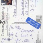 PC#17-BACK-LONDON - "Hi Deb, OOOOOOH do I have a present for you! You now have a week to drive yourself crazy!! Love Lem" PC#17-BACK-LONDON - "Hi Deb, OOOOOOH do I have a present for you! You now have a week to drive yourself crazy!! Love Lem"