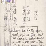 PC#18 BACK-ZIATA-HUSA-PRAHA - "What – ho. Pretty town. Good gigs so far, but no carnal adventures as yet. Look out when I get back. Brace yourself. Love Lem" PC#18 BACK-ZIATA-HUSA-PRAHA - "What – ho. Pretty town. Good gigs so far, but no carnal adventures as yet. Look out when I get back. Brace yourself. Love Lem"