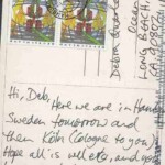 PC#24 BACK HAMBURG - Posted xx/xx/xxxx - Hi, Deb, Here we are in Hamburg. Sweden tomorrow and then Koln (Cologne to you) Hopw all is well etc, and you have washed everything thoroughly! Love Lem PC#24 BACK HAMBURG - Posted xx/xx/xxxx - Hi, Deb, Here we are in Hamburg. Sweden tomorrow and then Koln (Cologne to you) Hopw all is well etc, and you have washed everything thoroughly! Love Lem