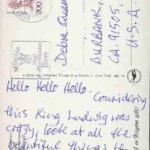 PC#38 BACK MUNCHEN - Mailed xx/xx/1996 - "Hello Hello Hello. Considering this King Ludwig was crazy, look at all the beautiful things he built! There’s a moral there, somewhere! Love" PC#38 BACK MUNCHEN - Mailed xx/xx/1996 - "Hello Hello Hello. Considering this King Ludwig was crazy, look at all the beautiful things he built! There’s a moral there, somewhere! Love"