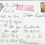 PC#44 BACK JAPAN - Mailed xx/xx/xxxx - "Hi, Deb, This is mailed on the morning of departure! I'll see you before you get this - still the thought is there. XXX PC#44 BACK JAPAN - Mailed xx/xx/xxxx - "Hi, Deb, This is mailed on the morning of departure! I'll see you before you get this - still the thought is there. XXX