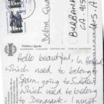 PC#47 BACK AMSTERDAM - Mailed xx/xx/1998 - "Hello beautiful, In Holland which used to belong to Spain, going to Sweden, which used to belong to Denmark. I must stop living in the past! Love Lem XXXX PC#47 BACK AMSTERDAM - Mailed xx/xx/1998 - "Hello beautiful, In Holland which used to belong to Spain, going to Sweden, which used to belong to Denmark. I must stop living in the past! Love Lem XXXX
