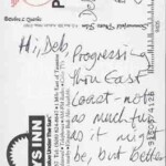 PC#59 BACK MASSACHUSETTS - Mailed xx/xx/xxxx - Hi, Deb, progressing thru East Coast - not as much fun as it might be, but better than a poke in the eye with a sharp stick! Hope you're ok etc. See you when we get back. Love Lemmy xxx PC#59 BACK MASSACHUSETTS - Mailed xx/xx/xxxx - Hi, Deb, progressing thru East Coast - not as much fun as it might be, but better than a poke in the eye with a sharp stick! Hope you're ok etc. See you when we get back. Love Lemmy xxx