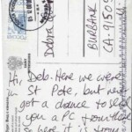 PC#66 BACK ST PETERSBERG - Mailed xx/xx/xxxx - Hi, Deb. Here we were in St Pete, but never got a chance to send you a PC from there. So here it is from Moscow - Sorry. Love Lem XXX PC#66 BACK ST PETERSBERG - Mailed xx/xx/xxxx - Hi, Deb. Here we were in St Pete, but never got a chance to send you a PC from there. So here it is from Moscow - Sorry. Love Lem XXX