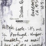 PC#75 BACK PORTUGAL - Mailed xx/xx/xxxx - Hi Deb, Look - it's me in Portugal. Unfortunately, no mailbox at the airport! It's the thought that counts ! Love Lem xxx Lemmy PC#75 BACK PORTUGAL